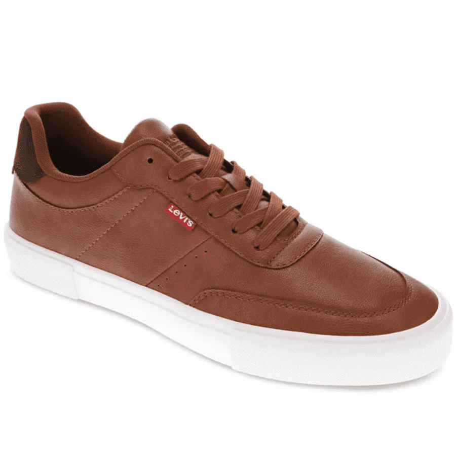Levi's Men's Munro Faux-Leather Retro Low Top Sneakers: $18