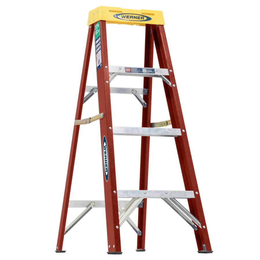 Werner 4-Foot Fiberglass Step ladder: $29