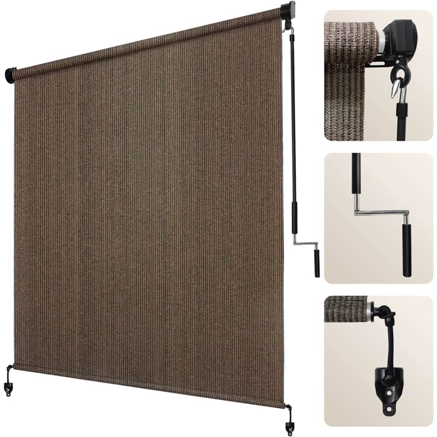 Outdoor Roller Shade: From $69 Outdoor Roller Shade: From $69