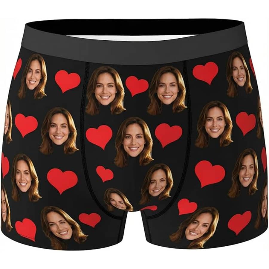 Men's Custom Photo Boxer Briefs: From $10