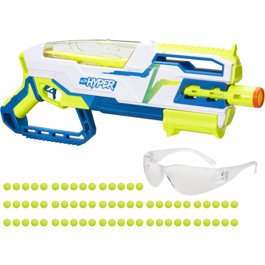 Nerf Hyper Siege-50 Pump Blaster Bundle: $7.42