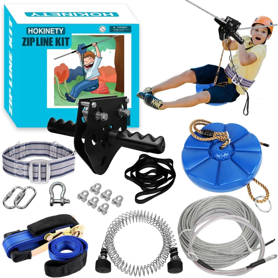 120ft Zip Line Kit: $120 w/ Prime