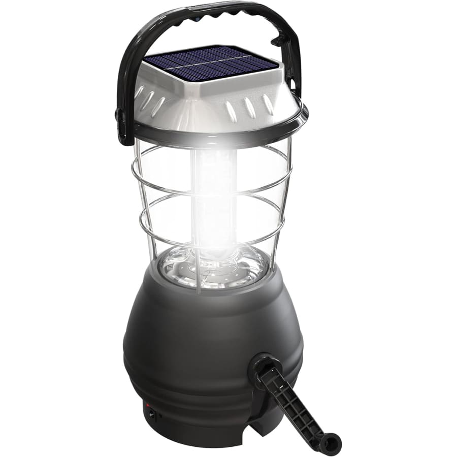 Dynamo Hand Crank Solar Powered Lantern: $13