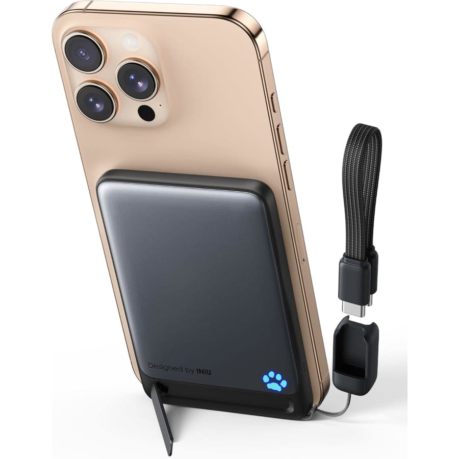 Iniu 5,000mAh MagSafe Portable Charger for iPhone: $13.76