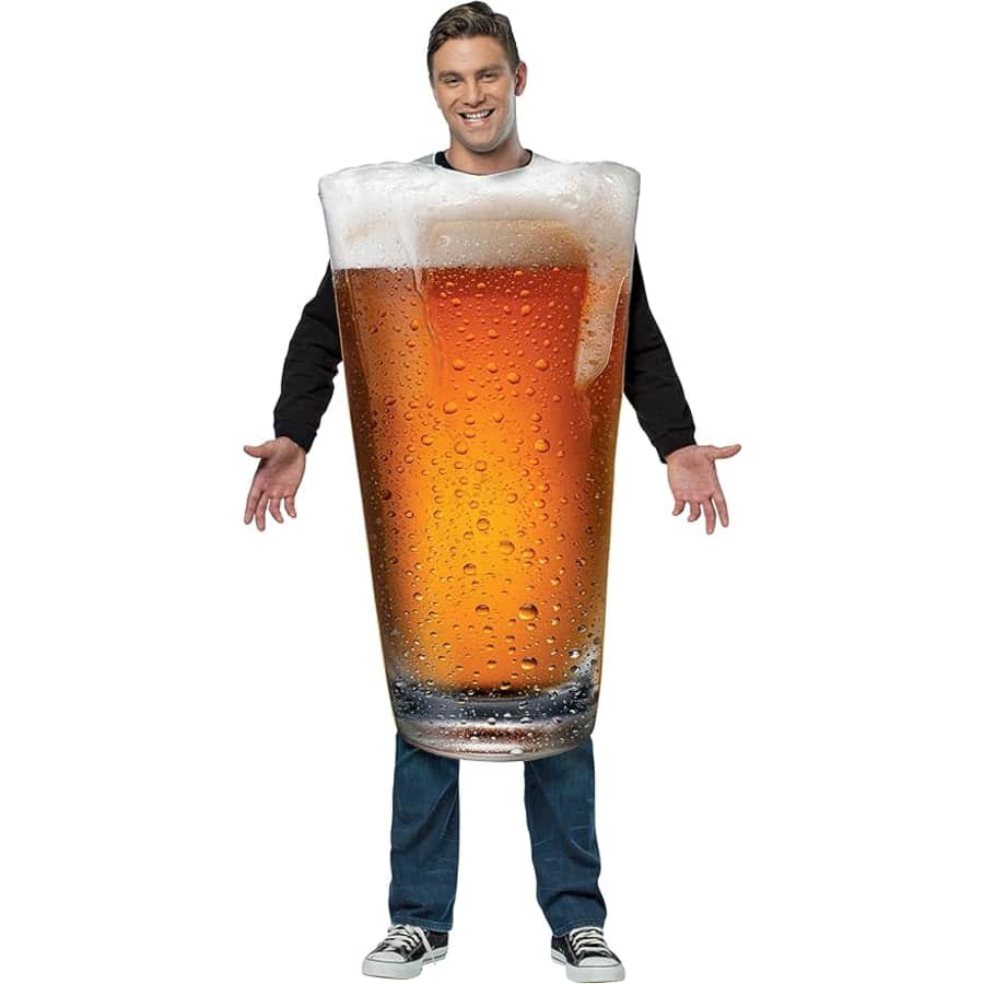 Rasta Imposta Men's Get Real Beer Pint Costume: $28 Rasta Imposta Men's Get Real Beer Pint Costume: $28