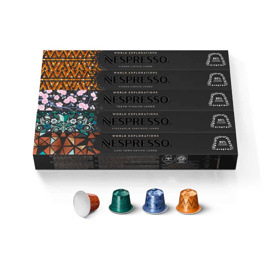 Nespresso Capsules Original Line Pods 50-Count Variety Pack: $29 w/ Sub & Save