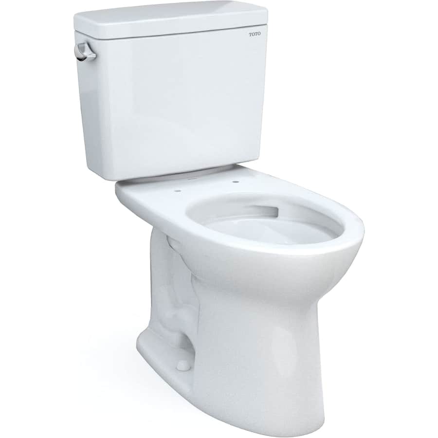 Toto Drake 2-Piece Elongated 1.6 GPF Tornado Flush Toilet: $274