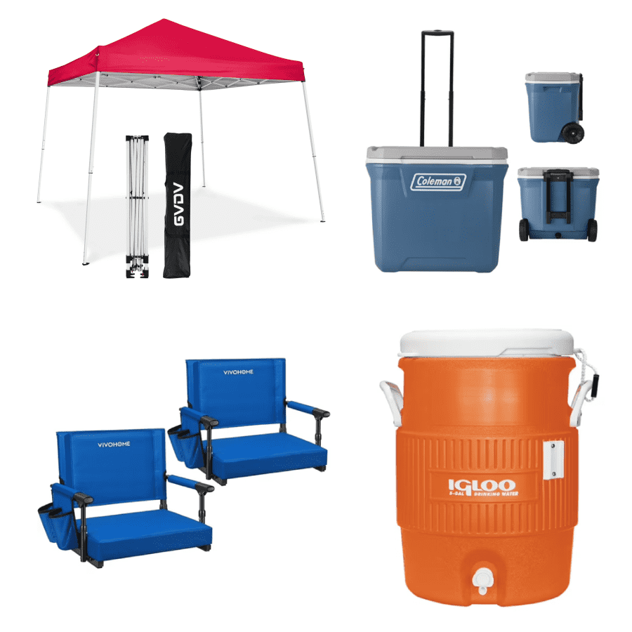 Tailgating Deals by Team Color at Walmart: Up to 70% off