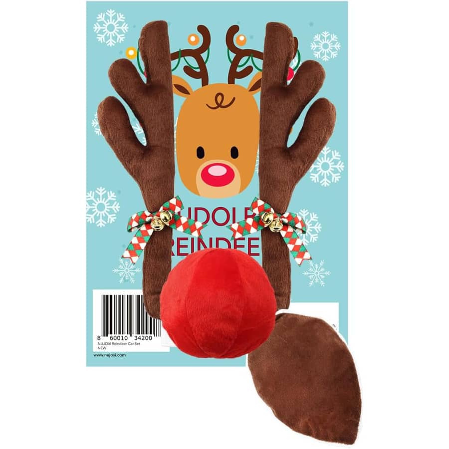 Reindeer Antlers + Tail for Cars: $15 Reindeer Antlers + Tail for Cars: $15