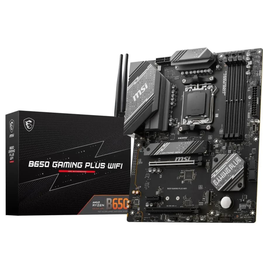 MSI B650 Gaming Plus WIFI AM5 AMD ATX Motherboard: $139.99