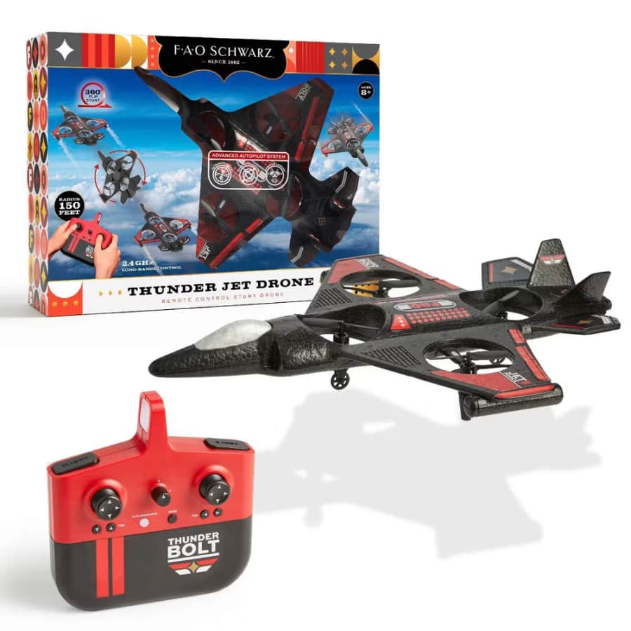 FAO Schwarz Thunder Jet Drone: $12.99