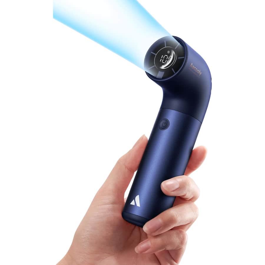 Aecooly Portable Handheld Fan: $12