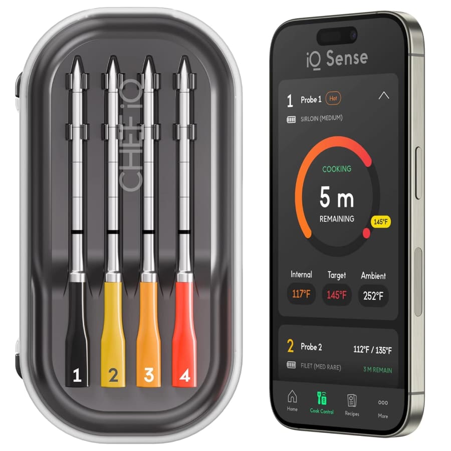 Chef iQ Sense Smart Wireless Meat Thermometer w/ 4 Probes: $160 Chef iQ Sense Smart Wireless Meat Thermometer w/ 4 Probes: $160