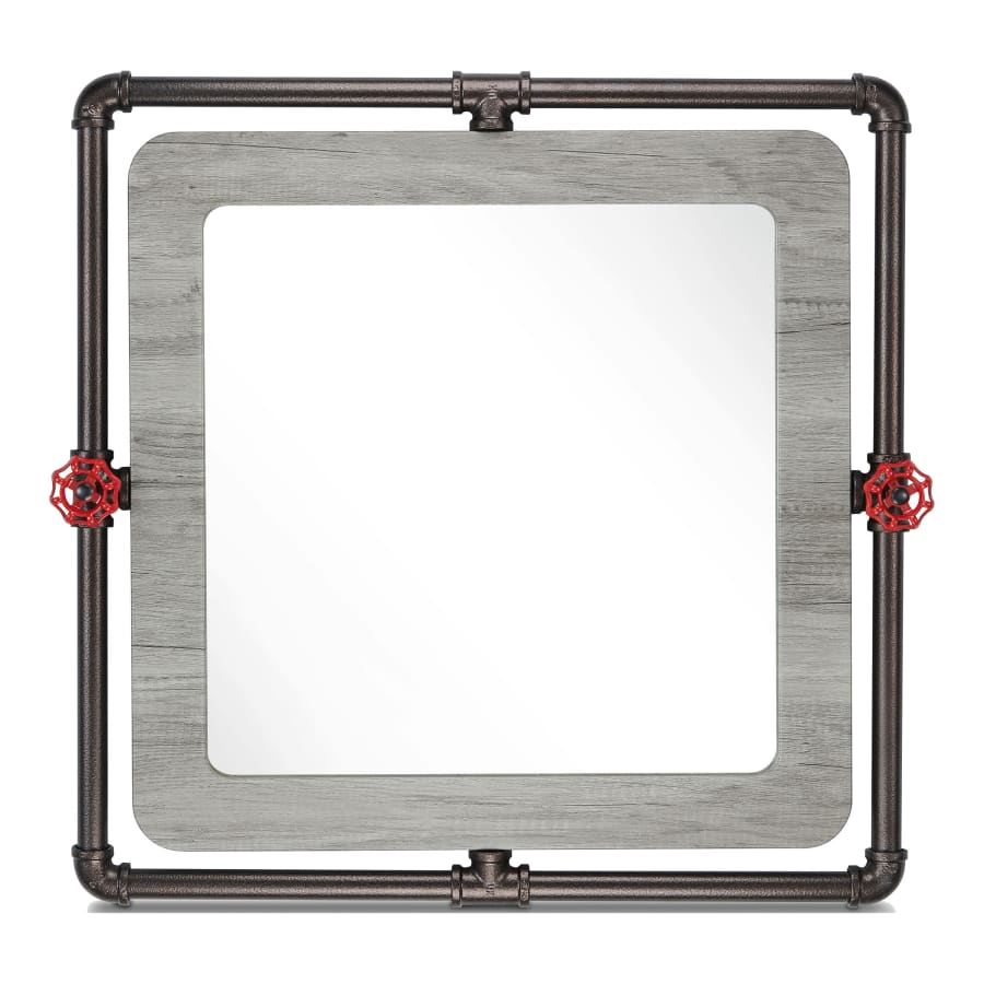 Harimon 27.5" Pipe Wall Mirror: $53.19