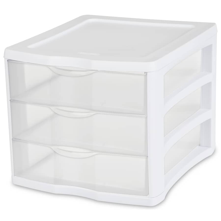Sterilite 3-Drawer Unit: $11 Sterilite 3-Drawer Unit: $11
