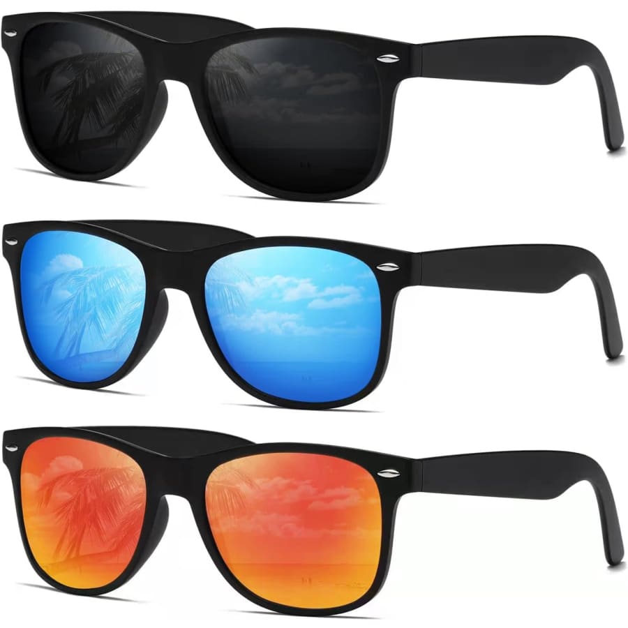 Men's Polarized Sunglasses 3-Pack: $9.99