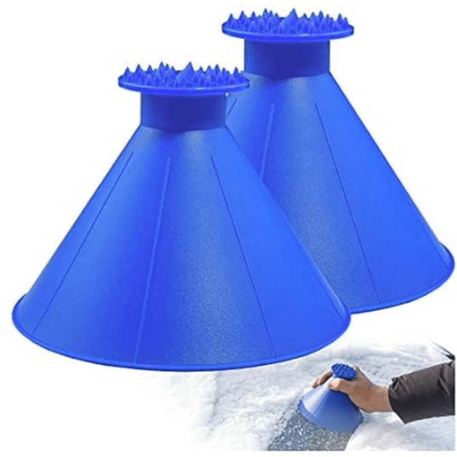 Cone Magic Car Ice Scraper 2-Pack: $8 Cone Magic Car Ice Scraper 2-Pack: $8