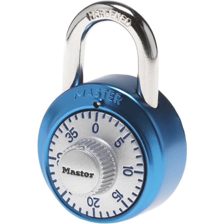 Master Lock Combination Padlock: $6.65
