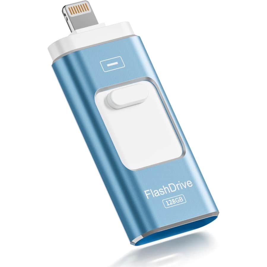 128GB MFi Lightning Flash Drive: $18.98 128GB MFi Lightning Flash Drive: $18.98