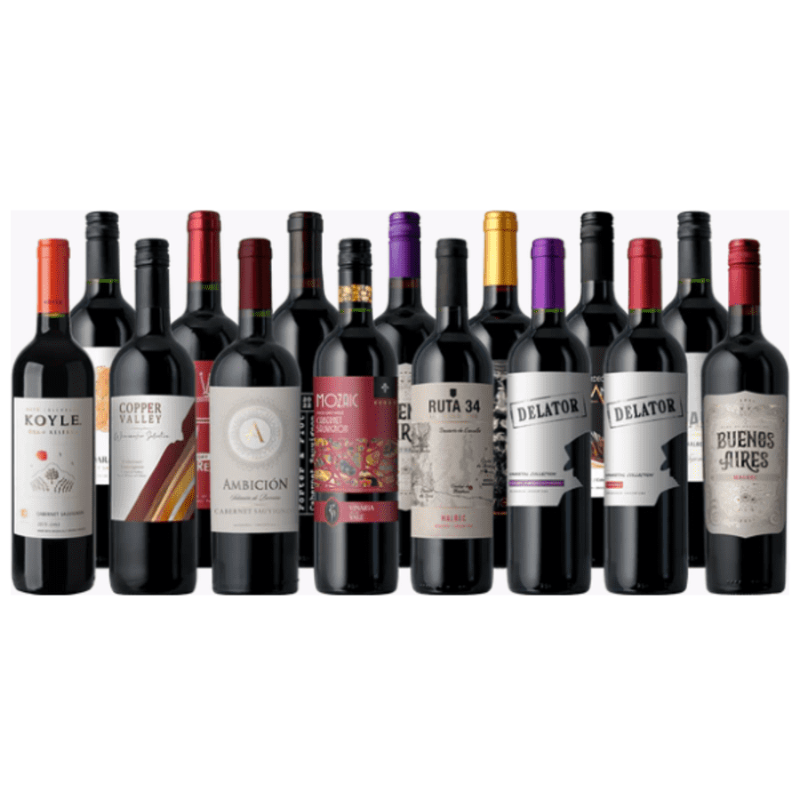 Splash Wines Thanksgiving Cab & Malbec 15-Pack: $95
