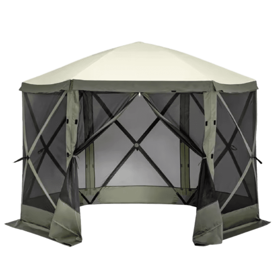 SucceBuy 6-Sided Pop-Up Gazebo Tent: $101