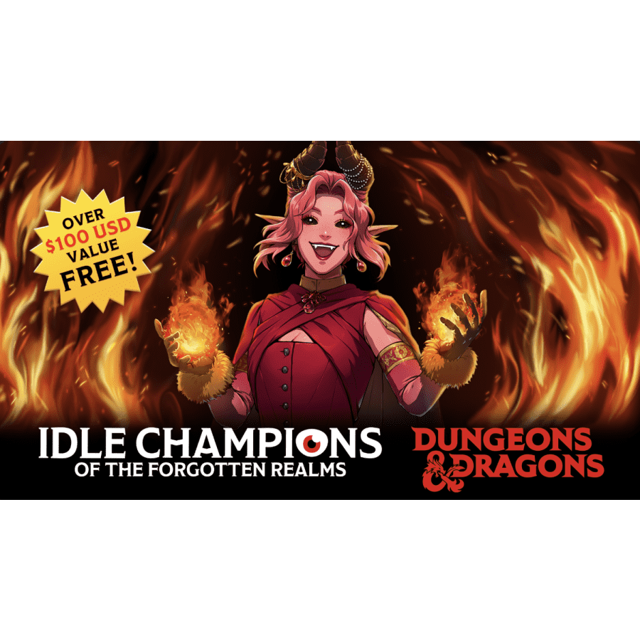 Nixie's Champions of Renown Bundle for Dungeons & Dragons: Idle Champions of the Forgotten Realms for PC (Epic Games): Free