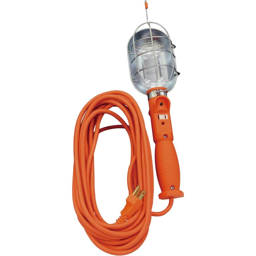 Woods 25-Foot 16/3-Gauge SJTW Trouble Light: $26 Woods 25-Foot 16/3-Gauge SJTW Trouble Light: $26