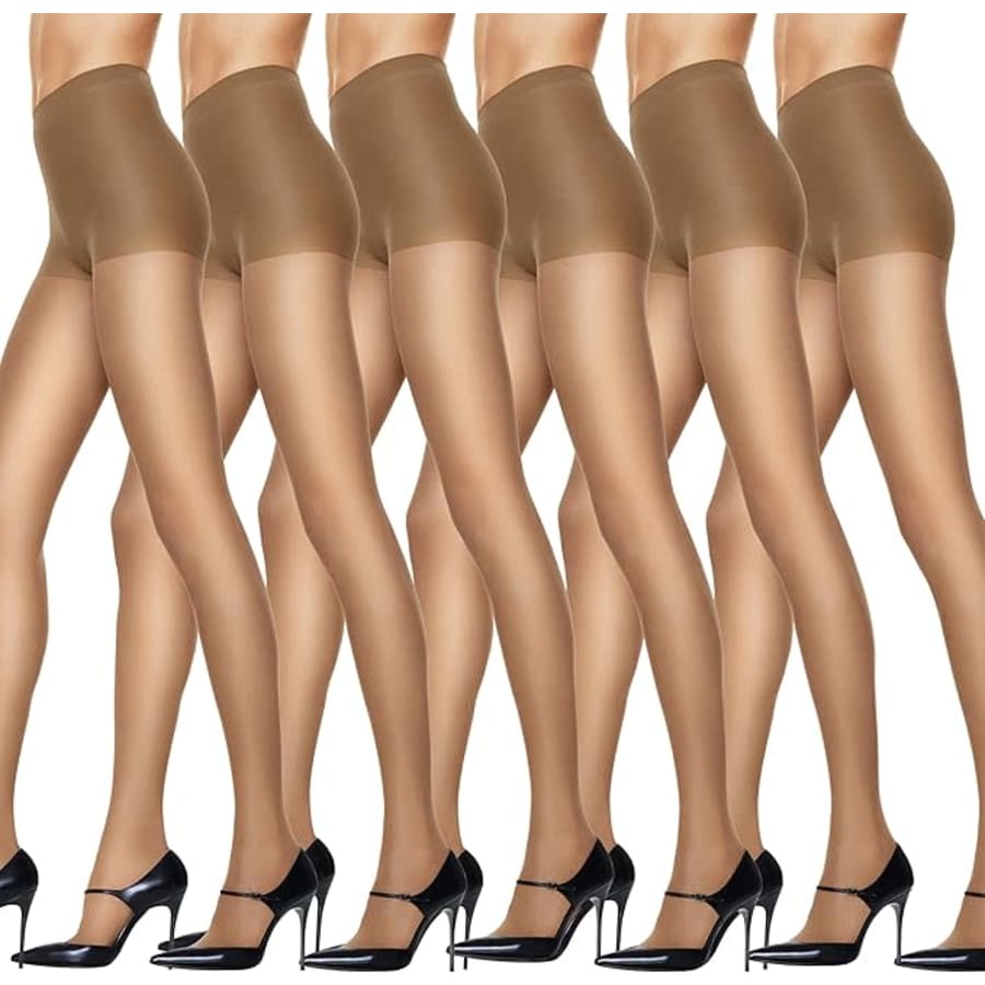 Hanes Women's Panty Hose 6-Pack: $12 Hanes Women's Panty Hose 6-Pack: $12
