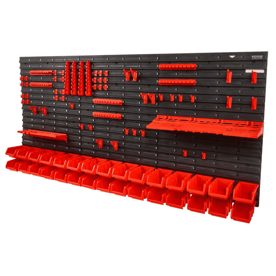 Vevor Wall-Mounted 30-Bin Rack Organizer: $29.92