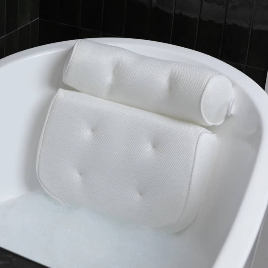 Hi Peach Layne Comfort Cloud Bath Pillow: $5