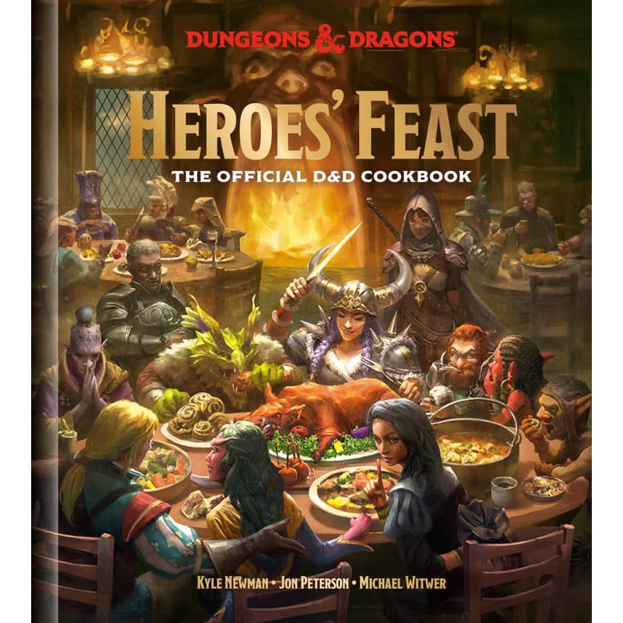 "Heroes' Feast: The Official D&D Cookbook" Hardcover: $13 w/ Prime "Heroes' Feast: The Official D&D Cookbook" Hardcover: $13 w/ Prime