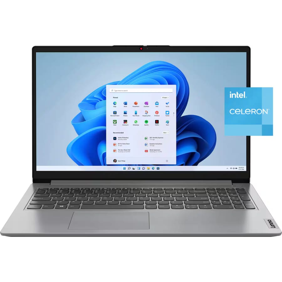 Lenovo Ideapad 1 Celeron N4500 15.6" Laptop: $150 Lenovo Ideapad 1 Celeron N4500 15.6" Laptop: $150