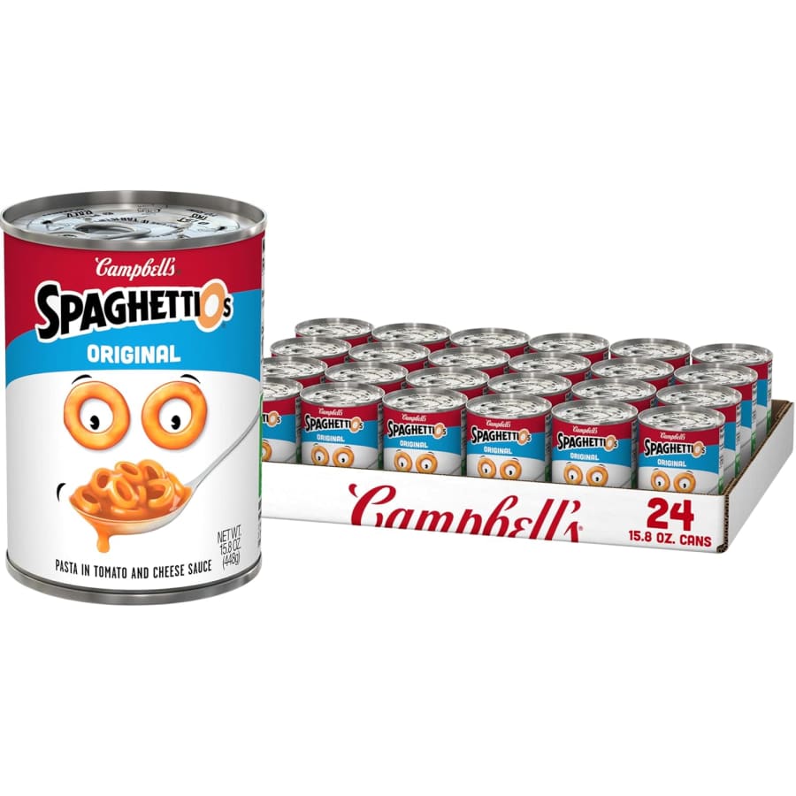 SpaghettiOs Original 15.8-oz. Canned Pasta 24-Pack: $19 w/ Prime