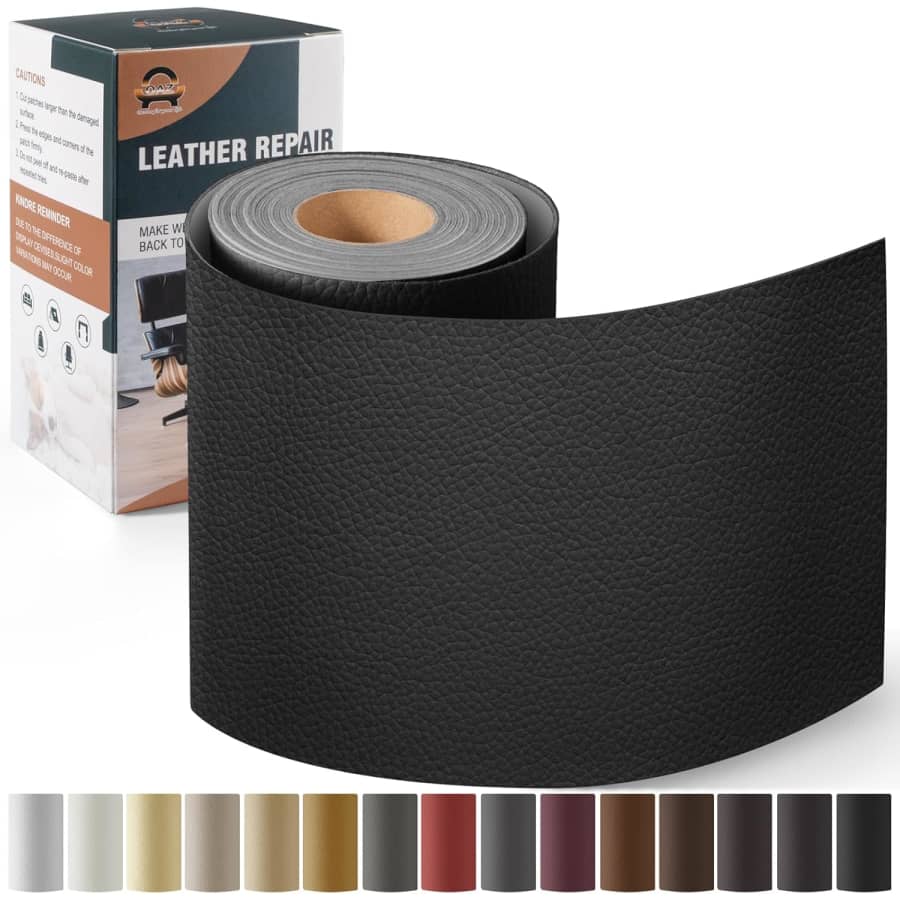 4" x 63" Leather Repair Tape: $3.14 4" x 63" Leather Repair Tape: $3.14
