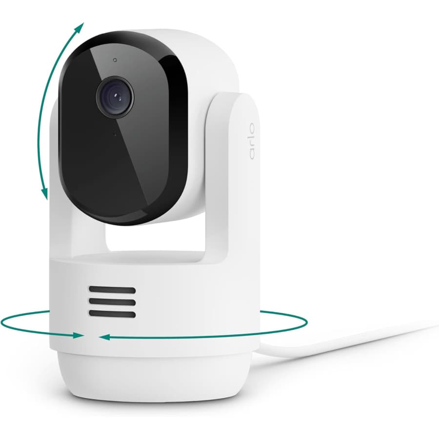 Arlo Essential Indoor Pan Tilt 2K Security Camera (2025): $15