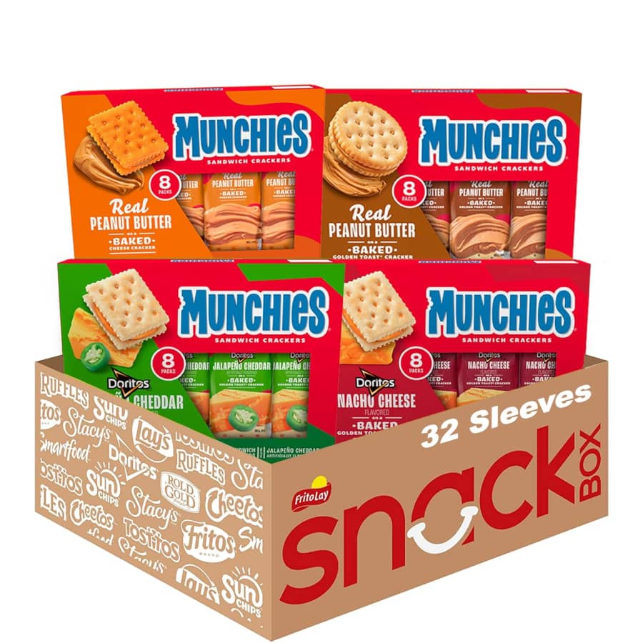 Munchies Baked Sandwich Crackers 32-Count Variety Pack: $12 via Sub & Save Munchies Baked Sandwich Crackers 32-Count Variety Pack: $12 via Sub & Save