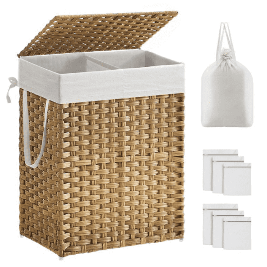 Songmics 90L Clothes Hamper with 2 Removable Liner Bags: $47 Songmics 90L Clothes Hamper with 2 Removable Liner Bags: $47