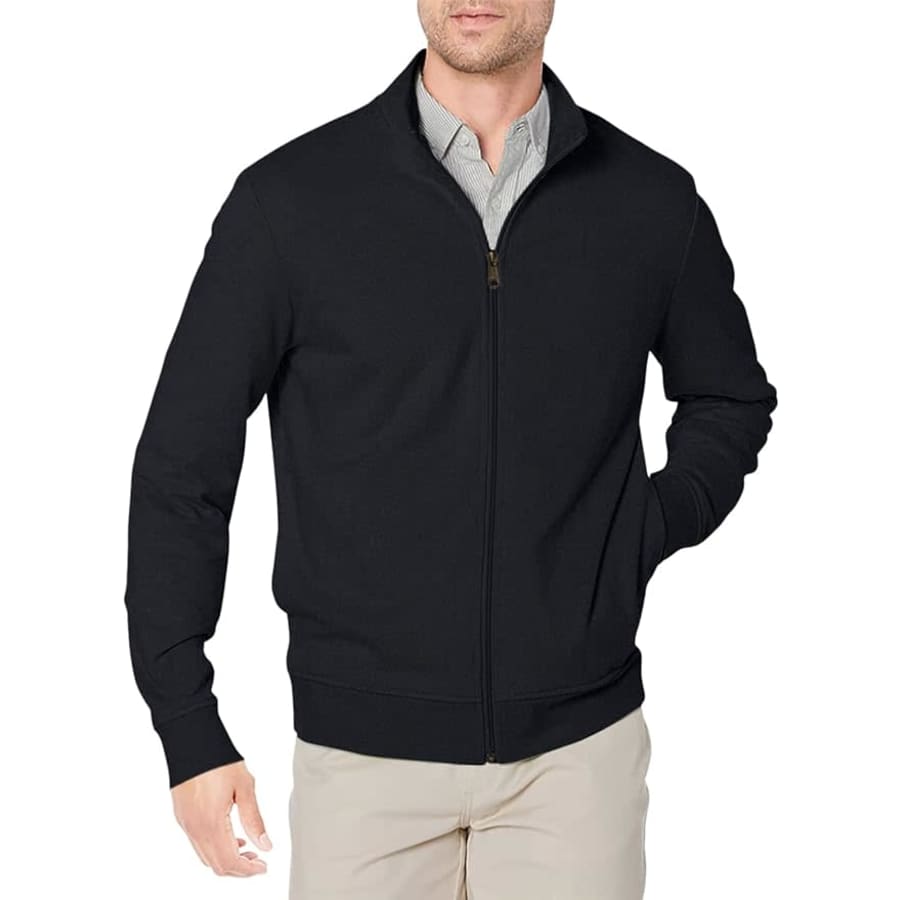 Amazon Essentials Men's Zip Up Sweatshirt (M only): $14