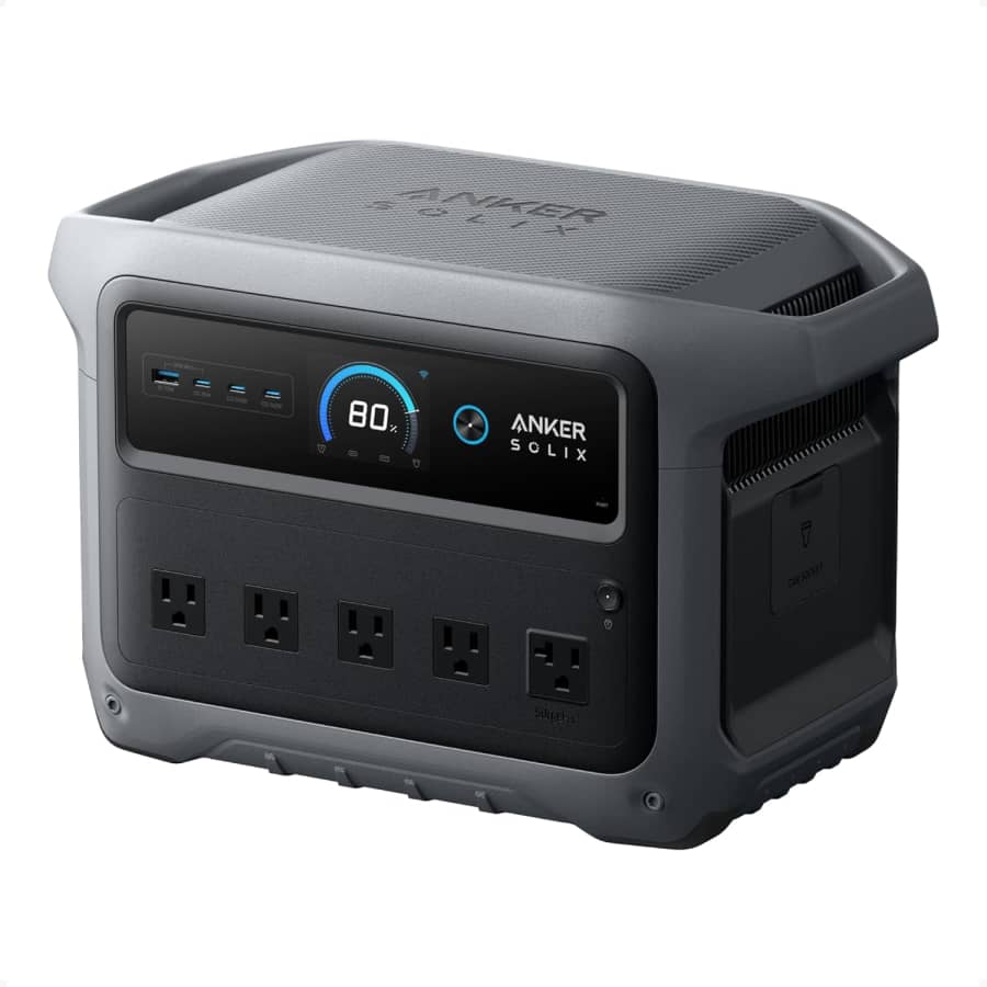 Anker Solix C1000 Gen 2 2,000W Portable Power Station: $349