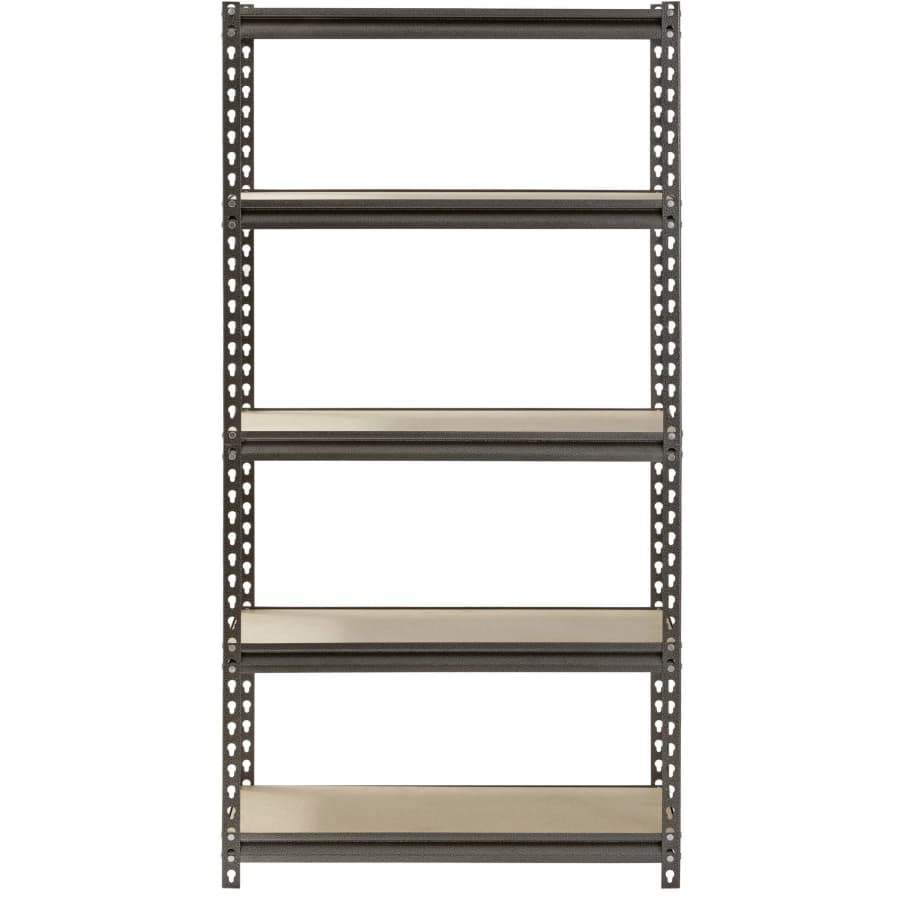 Muscle Rack 5-Shelf Steel Shelving: $44