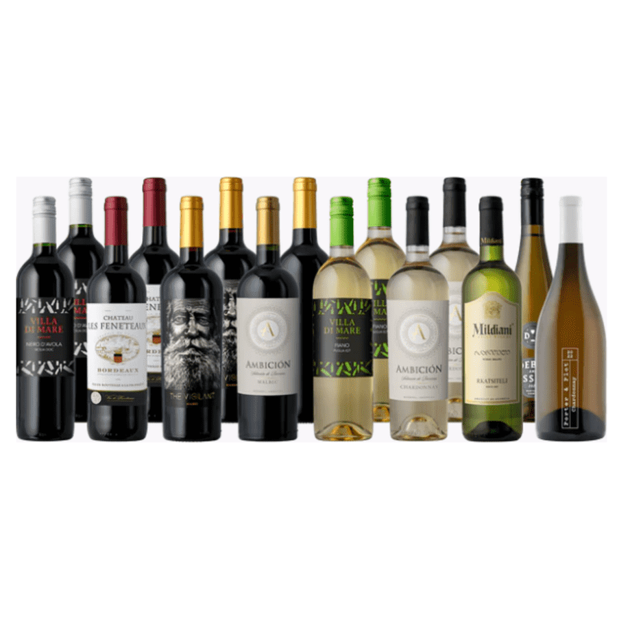 Splash Wines Welcome Fall 15-Bottle Pack: $120
