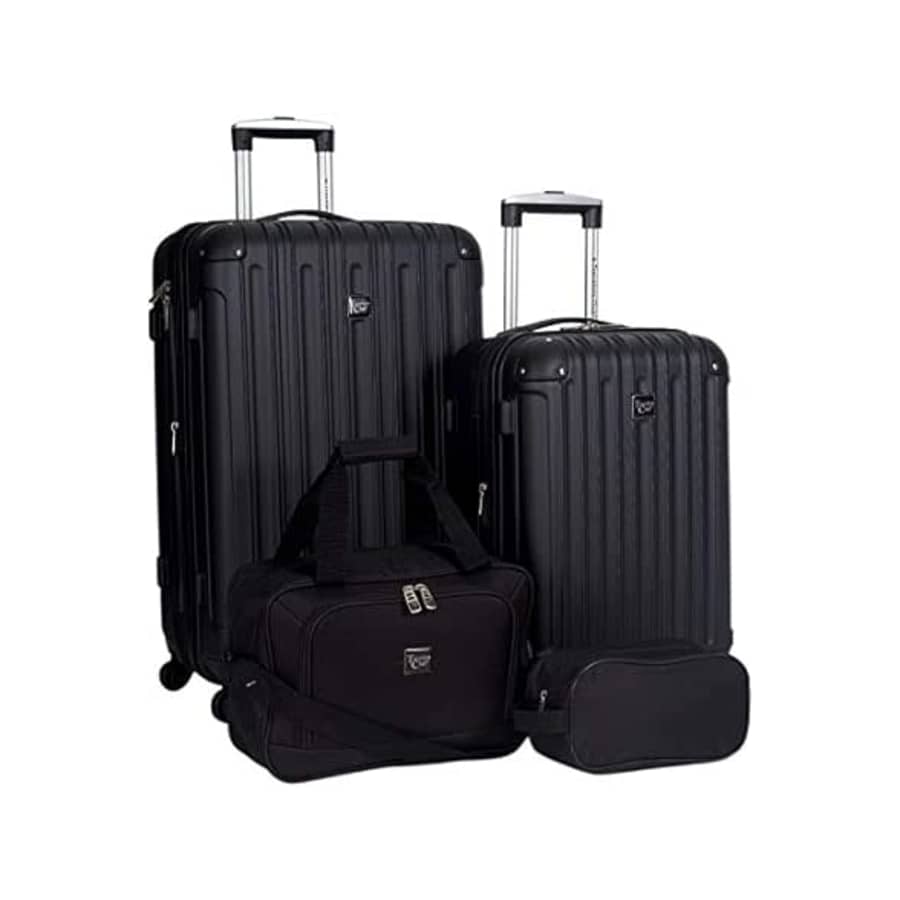Travelers Club Midtown Hardside Luggage Travel 4-Piece Set: $41.99