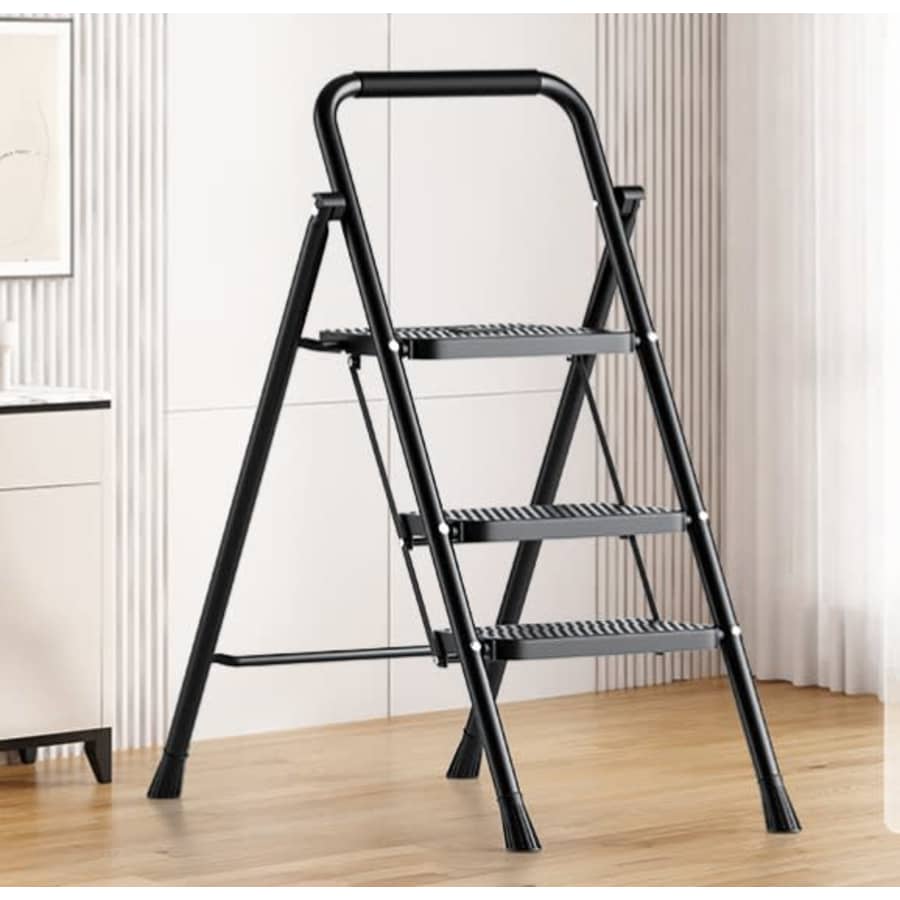 Simple Deluxe 3-Step Ladder: $21 w/ Prime Simple Deluxe 3-Step Ladder: $21 w/ Prime