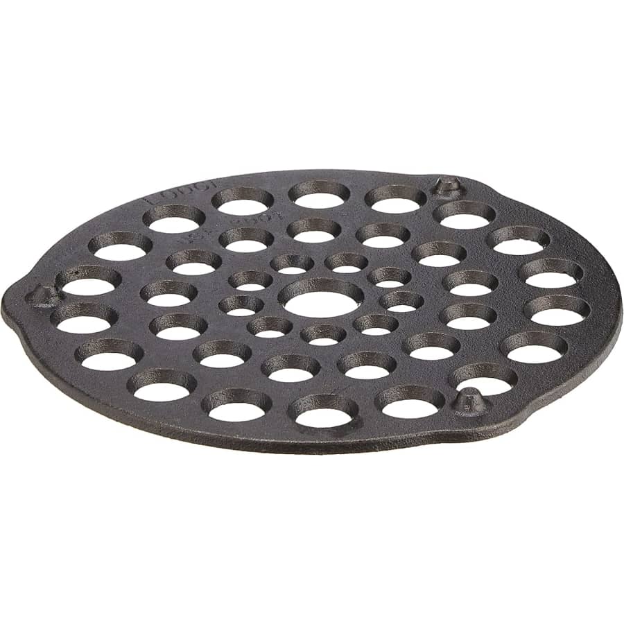 Lodge 8" Cast Iron Meat Rack/Trivet: $12