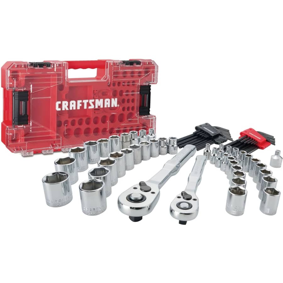 Craftsman Versastack 1/4" and 3/8" Drive 71-Piece Mechanics Tool Set: $42 Craftsman Versastack 1/4" and 3/8" Drive 71-Piece Mechanics Tool Set: $42