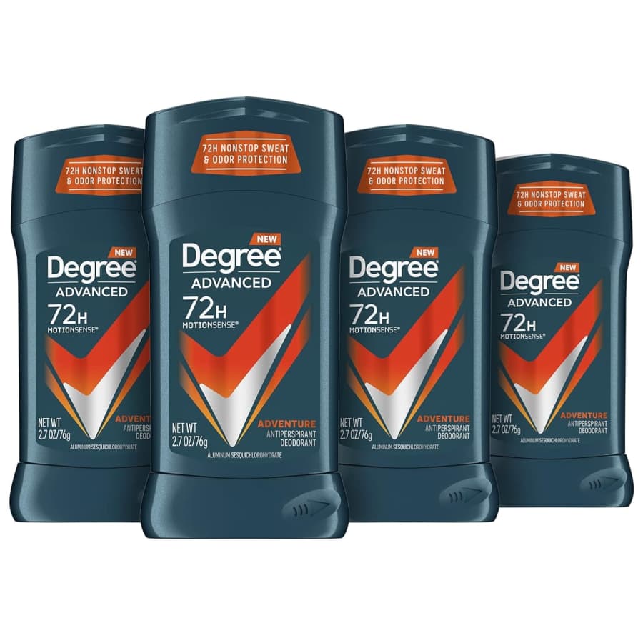 Degree Men's MotionSense 72-Hr Antiperspirant Deodorant 4-Pack: $6.70 via Sub. & Save