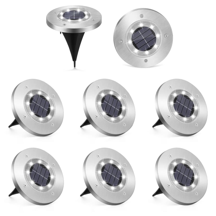 Haitral Paradise Solar LED Pathway Light 8-Pack: $21
