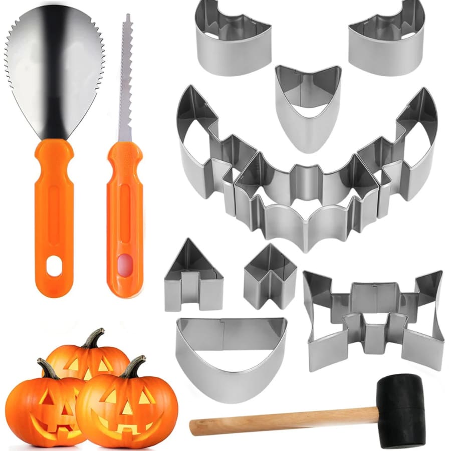 15-Piece Pumpkin Carving & Stamping Kit: $26.99 15-Piece Pumpkin Carving & Stamping Kit: $26.99