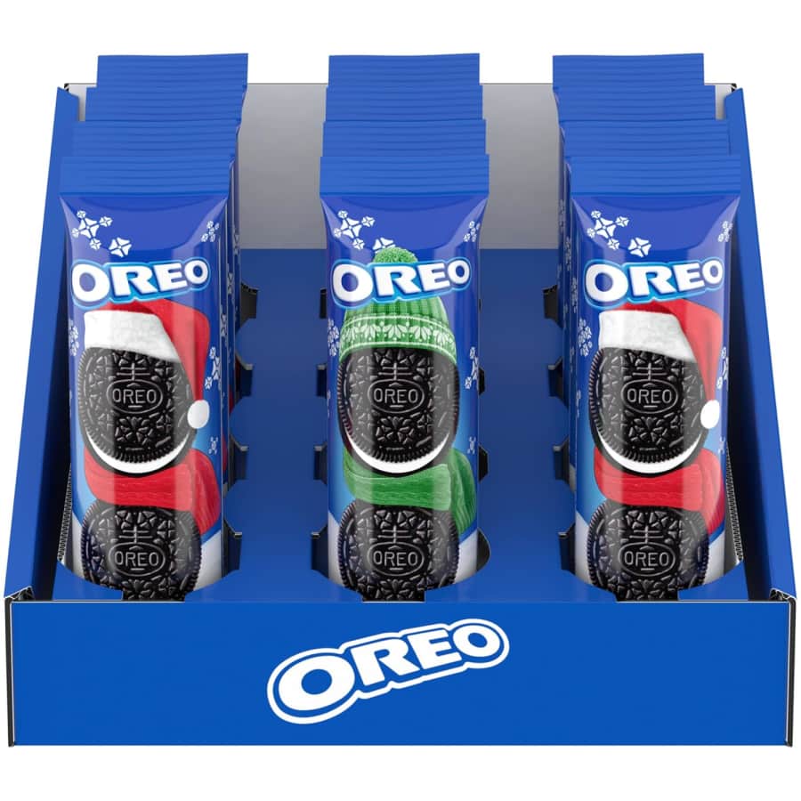Oreo Holiday Cookies 12-Count Stocking Stuffer Packs: $13 via Sub & Save