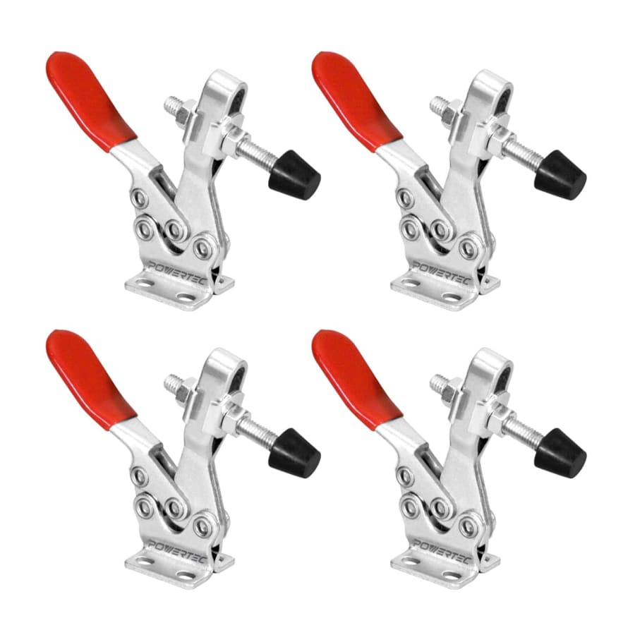 Powertec 500-lb Horizontal Toggle Clamp 4-Pack: $15